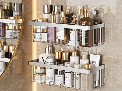 地中海風情擺件組合3D模型 付費與免費資源的探索及化妝品與衛(wèi)生用品模型的應用